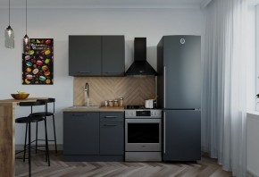 Кухонный гарнитур Антрацит 1000 в Кировграде - kirovgrad.mebel-e96.ru