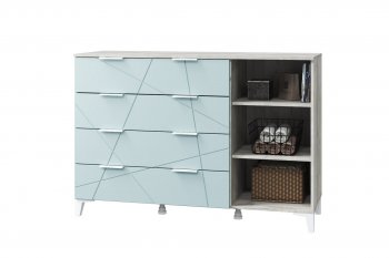 Комод с 1дв. и 4ящ. Лагуна (Можга) в Кировграде - kirovgrad.mebel-e96.ru