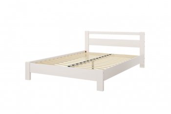 Кровать из массива Лана Льняной (БМ) в Кировграде - kirovgrad.mebel-e96.ru