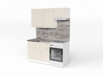 Кухонный гарнитур Лариса нормал 2 1500 мм (Герда) в Кировграде - kirovgrad.mebel-e96.ru