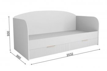 Набор детской мебели Лавис модульный белый софт (ДСВ) в Кировграде - kirovgrad.mebel-e96.ru