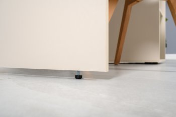 Стол письменный Лайт 12.163. сатин (Моби) в Кировграде - kirovgrad.mebel-e96.ru