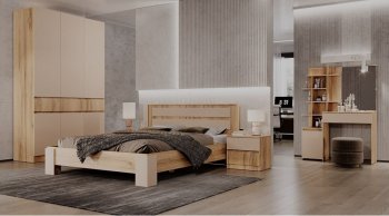 Комод 3 ящика Ленора вотан/Кашемир (Лин) в Кировграде - kirovgrad.mebel-e96.ru