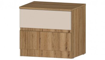 Тумба прикроватная Ленора вотан/кашемир (Лин) в Кировграде - kirovgrad.mebel-e96.ru | фото