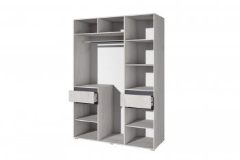 Спальный гарнитур Лиана графит, модульный (Зарон) в Кировграде - kirovgrad.mebel-e96.ru