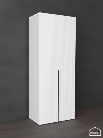 Шкаф Linnea MHR-2-2 2050х800х510 (Белый-М 11.1.1) в Кировграде - kirovgrad.mebel-e96.ru