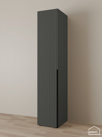 Шкаф Linnea MHR-1 2050х400х510 (Графит-М 11.1.25) в Кировграде - kirovgrad.mebel-e96.ru