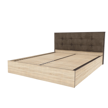 Кровать двуспальная ЛК-2 Лирика ортопед (Текс) в Кировграде - kirovgrad.mebel-e96.ru