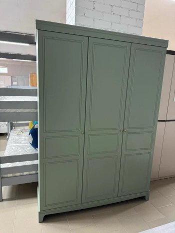 Шкаф 1500 мм распашной ШР-3 Лорето, зеленый самшит (БМ) в Кировграде - kirovgrad.mebel-e96.ru