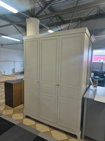 Шкаф 1500 мм распашной ШР-3 Лорето, льняной (БМ) в Кировграде - kirovgrad.mebel-e96.ru