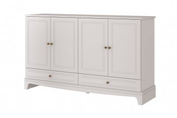 Комод 4 двери 2ящ. Лорето, льняной (БМ) в Кировграде - kirovgrad.mebel-e96.ru