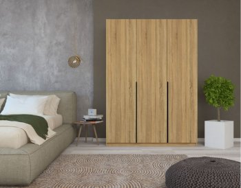 Шкаф распашной 2000 мм  М6-4.2 Б+П+Б 200 (М6) в Кировграде - kirovgrad.mebel-e96.ru