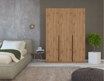 Шкаф распашной 2000 мм  М6-4.2 Б+П+Б 200 (М6) в Кировграде - kirovgrad.mebel-e96.ru