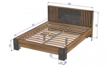 Кровать двуспальная Марракеш (Лин) в Кировграде - kirovgrad.mebel-e96.ru