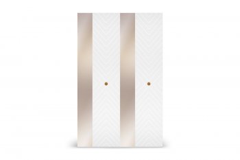 Спальный гарнитур Марсель модульный белый (Кураж) в Кировграде - kirovgrad.mebel-e96.ru