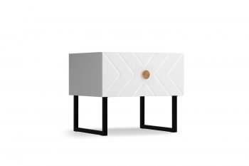 Спальный гарнитур Марсель модульный белый (Кураж) в Кировграде - kirovgrad.mebel-e96.ru