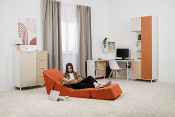 Кресло Марвэл террокотовая (Моби) в Кировграде - kirovgrad.mebel-e96.ru