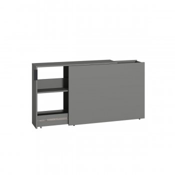 Тумба выкатная Марвэл 16.159 серый (Моби) в Кировграде - kirovgrad.mebel-e96.ru