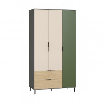Шкаф 1200 мм Марвэл 16.317.03 зеленый (Моби) в Кировграде - kirovgrad.mebel-e96.ru