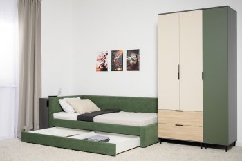 Шкаф 800 мм Марвэл 16.317.02 сер. (Моби) в Кировграде - kirovgrad.mebel-e96.ru