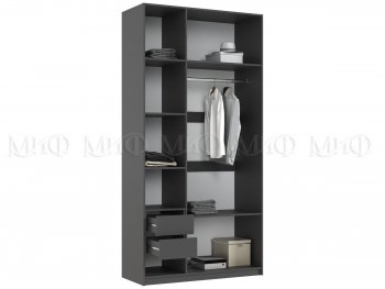 Шкаф 1200 мм Марвэл графит (Миф) в Кировграде - kirovgrad.mebel-e96.ru