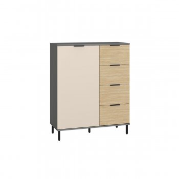 Комод Марвэл 16.234.01 сер (Моби) в Кировграде - kirovgrad.mebel-e96.ru