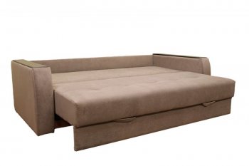 Диван Милан 3, НПБ, ткань Монако 02 (какао) (Хит Диван) в Кировграде - kirovgrad.mebel-e96.ru