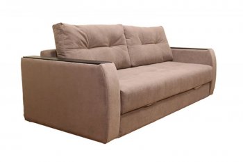 Диван Милан 3, НПБ, ткань Монако 02 (какао) (Хит Диван) в Кировграде - kirovgrad.mebel-e96.ru