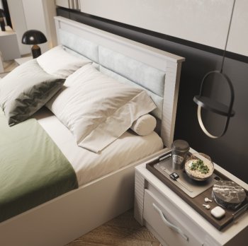 Спальный гарнитур Монако Кашемир (модульный) (БТС) в Кировграде - kirovgrad.mebel-e96.ru