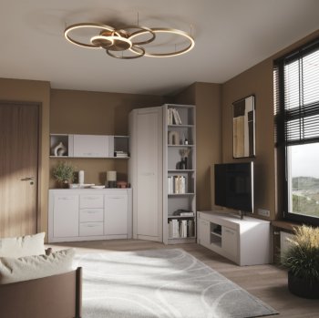 Стенка Монако Кашемир комп.1 (модульная) (БТС) в Кировграде - kirovgrad.mebel-e96.ru