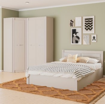 Спальный гарнитур Монако Кашемир (модульный) (БТС) в Кировграде - kirovgrad.mebel-e96.ru