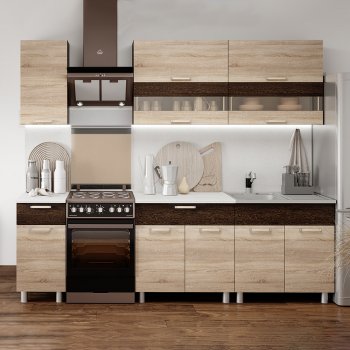 Кухонный гарнитур Монтана 2000 мм (БТС) в Кировграде - kirovgrad.mebel-e96.ru