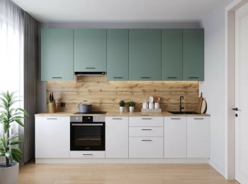 Кухонный гарнитур высокий Муссон 3000 мм (Санвут) в Кировграде - kirovgrad.mebel-e96.ru