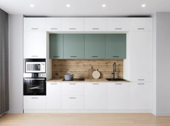 Кухонный гарнитур Муссон 3400 мм (Санвут) в Кировграде - kirovgrad.mebel-e96.ru