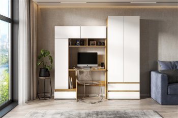 Стол компьютерный Некст-1 + Шкаф (СВ) в Кировграде - kirovgrad.mebel-e96.ru