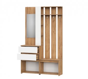 Вешалка с зеркалом Некст-1+Шкаф (СВ) в Кировграде - kirovgrad.mebel-e96.ru