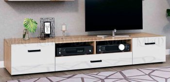 Тумба ТВ Нэнси NEW (2дв.+1ящ.) в Кировграде - kirovgrad.mebel-e96.ru