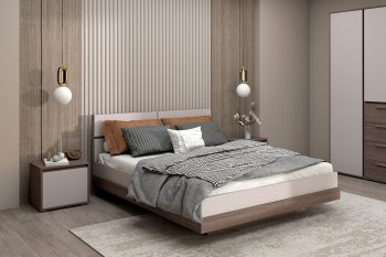 Спальный гарнитур Ника, модульный (Зарон) в Кировграде - kirovgrad.mebel-e96.ru