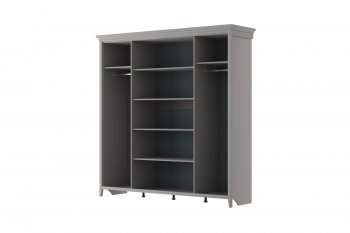 Шкаф распашной 2160 мм ШР-4 Никеа антрацит (БМ) в Кировграде - kirovgrad.mebel-e96.ru