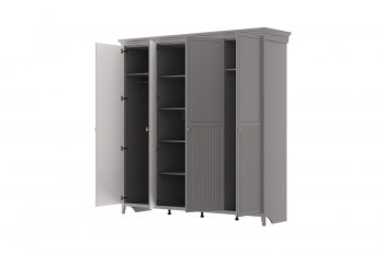 Шкаф распашной 2160 мм ШР-4 Никеа антрацит (БМ) в Кировграде - kirovgrad.mebel-e96.ru