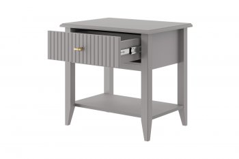 Тумба прикроватная Никеа антрацит (БМ) в Кировграде - kirovgrad.mebel-e96.ru