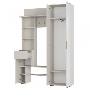 Прихожая Ницца ПР-04 Кашемир (БТС) в Кировграде - kirovgrad.mebel-e96.ru