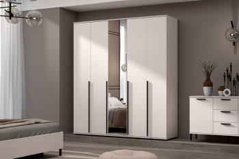 Шкаф 2000 мм Норден с зеркалом (Зарон) в Кировграде - kirovgrad.mebel-e96.ru