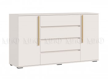 Комод 2 двери 4 ящика (1600) Норд, кашемир (Миф) в Кировграде - kirovgrad.mebel-e96.ru