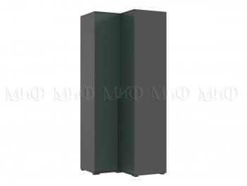Шкаф угловой Норд графит/изумруд (Миф) в Кировграде - kirovgrad.mebel-e96.ru