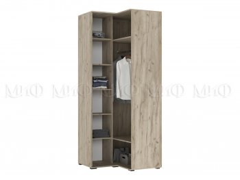 Шкаф угловой Норд крафт серый/кашемир (Миф) в Кировграде - kirovgrad.mebel-e96.ru