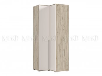 Шкаф угловой Норд крафт серый/кашемир (Миф) в Кировграде - kirovgrad.mebel-e96.ru