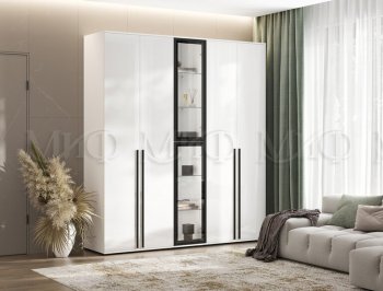 Шкаф Норд+ пенал со стеклом (Миф) в Кировграде - kirovgrad.mebel-e96.ru