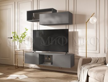 Стенка Норд-1 графит (Миф) в Кировграде - kirovgrad.mebel-e96.ru