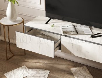 Стенка Норд-2 дуб крафт белый (Миф) в Кировграде - kirovgrad.mebel-e96.ru